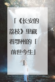 《长安的荔枝》里藏着鄂州的「前世今生」