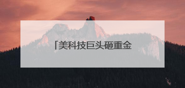 美科技巨头砸重金争抢稀缺AI人才