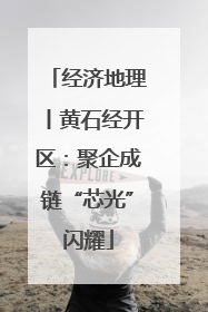 经济地理丨黄石经开区：聚企成链“芯光”闪耀