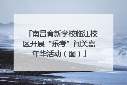 南昌育新学校临江校区开展“乐考”闯关嘉年华活动（图）