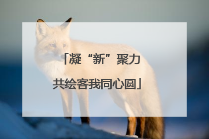 凝“新”聚力 共绘客我同心圆