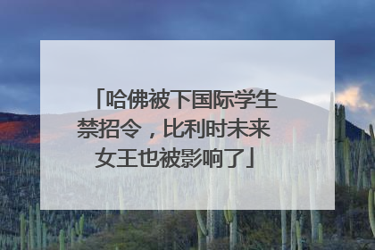 哈佛被下国际学生禁招令，比利时未来女王也被影响了