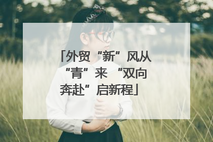 外贸“新”风从“青”来 “双向奔赴”启新程