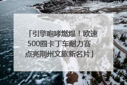 引擎咆哮燃爆！欧速500圈卡丁车耐力赛点亮荆州文旅新名片