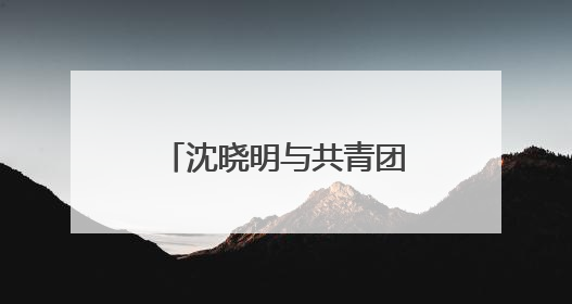 沈晓明与共青团中央书记处第一书记阿东一行会谈
