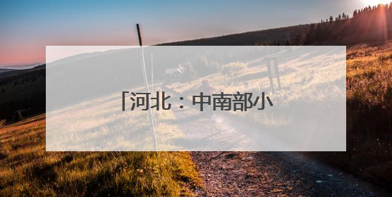 河北：中南部小麦生产区遭遇高温干热风考验