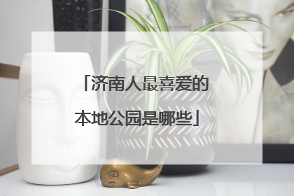 济南人最喜爱的本地公园是哪些