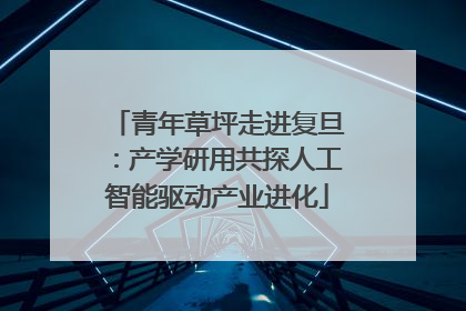 青年草坪走进复旦：产学研用共探人工智能驱动产业进化