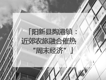 阳新县陶港镇：近郊农旅融合催热“周末经济”
